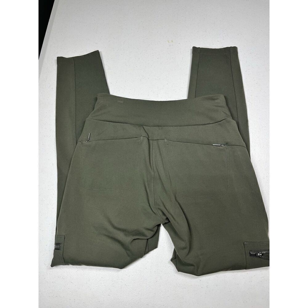 Athleta Pants Womens Size 4 Green Headlands Hybrid Cargo Pull On Stretch Skinny - Picture 6 of 6